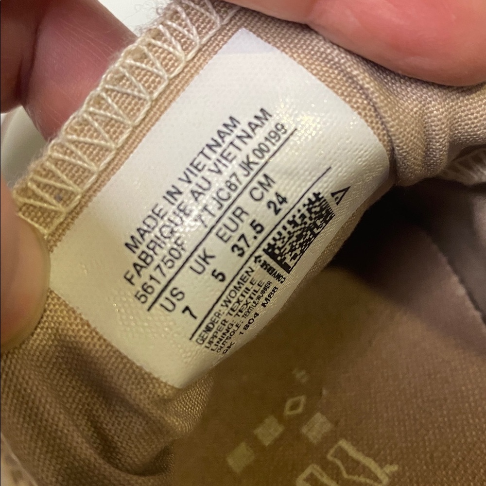 Converse Shoreline Slip-on Sneakers Women's 7 Ivory Tan Chuck Taylor All Star - Picture 10 of 11